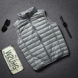 Men's Sleeveless Puffer Jacket 2023 New Autumn Spring