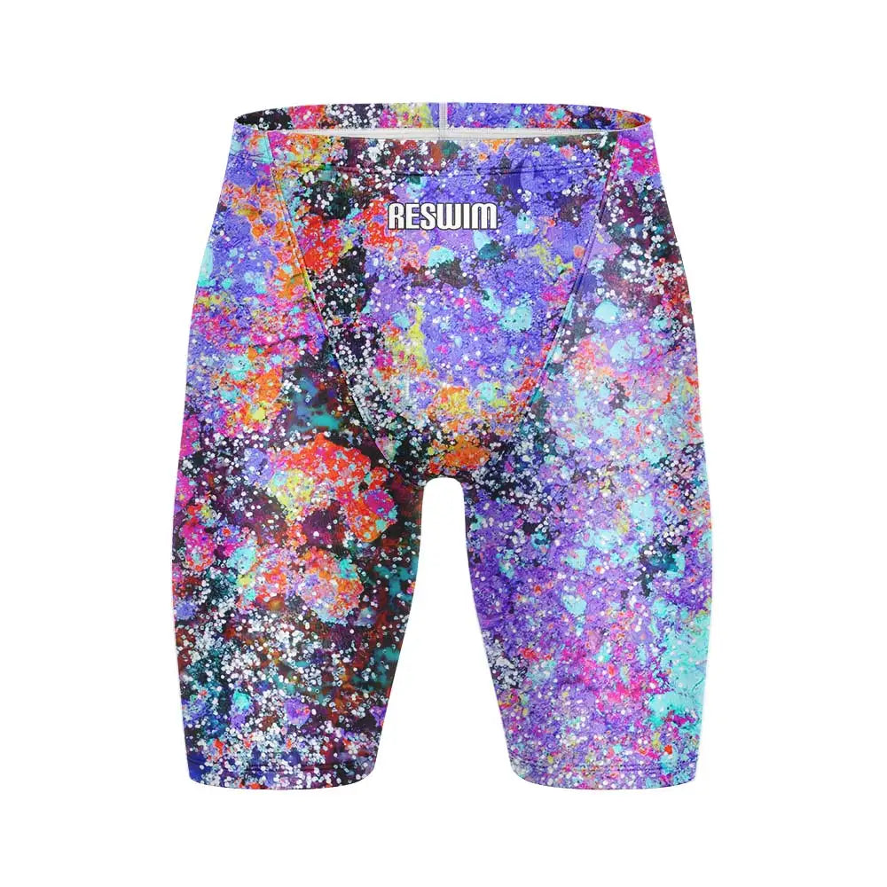 New Summer Men's Beach Tights Shorts Swimming Trunks