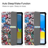 IPad 10.8 Inch Shell Apple Tablet Painted Graffiti