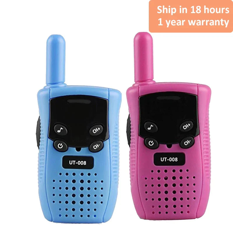 New Mini Walkie Talkie Children Handheld Transceiver Long