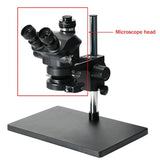 3.5X-100X Stereo Microscope Trinocular Microscope Head WF10X/22Mm Eyepiece