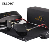 CLLOIO Men Classic Aluminum Polarized Sunglasses Women Driving