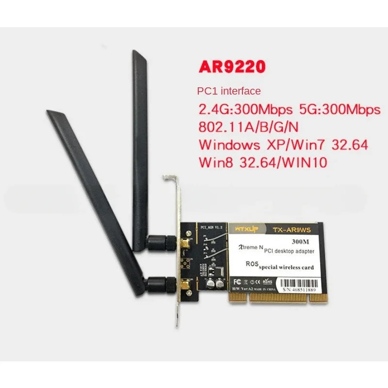 AR9220 AR9223 Desktop PCI Dual-Frequency 5G Built-in Network