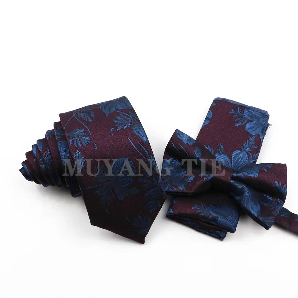 Classic Men's Tie Threepiece Set Polyester Fashion Formal