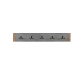 40" 5 Hooks Hat Rack and Coat Hook
