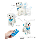 RC Robot Dog Smart Puppy Teddy Programmable Voice