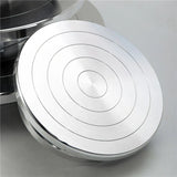 Double Face Use Aluminum Alloy Turntable For Ceramic