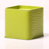 Mini Square Metal Pet Urn, Funerary Animal Ash