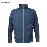 CORBONA 2024New Men Spring Summer Lightweight Jacket Long