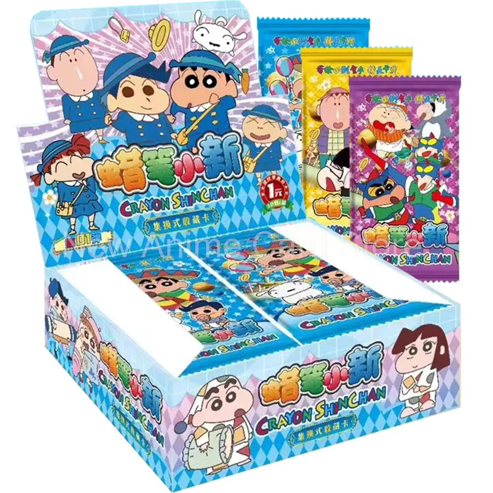 New Doraemon Cards Collection for Kids Anime Peripherals
