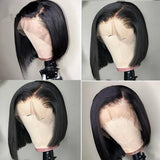 Short Bob Wig Bone Straight Bob Wig Lace