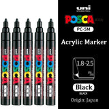 Uni Marker Pen, PC-3M Acrylic posca marcadores permanent