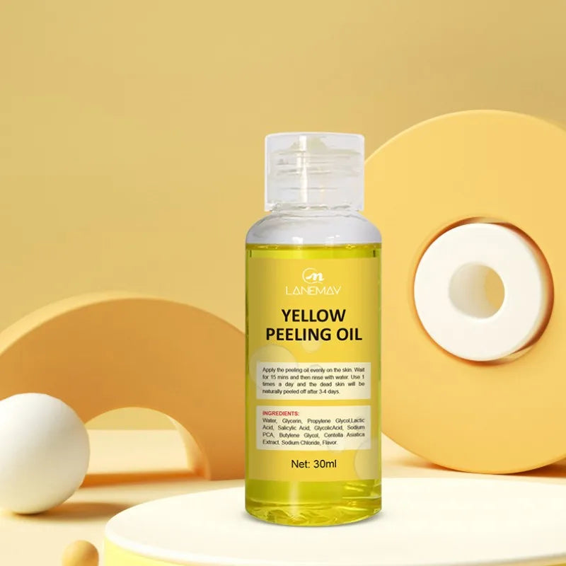 Yellow Peeling Oil Dark Skin Bleaching Remove Arm