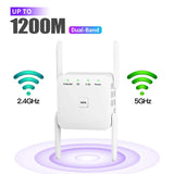 5Ghz WiFi Repeater AC1200 Wi-Fi Booster WiFi Extender