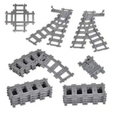 City Train Track Building Block Set 100PCS Soft