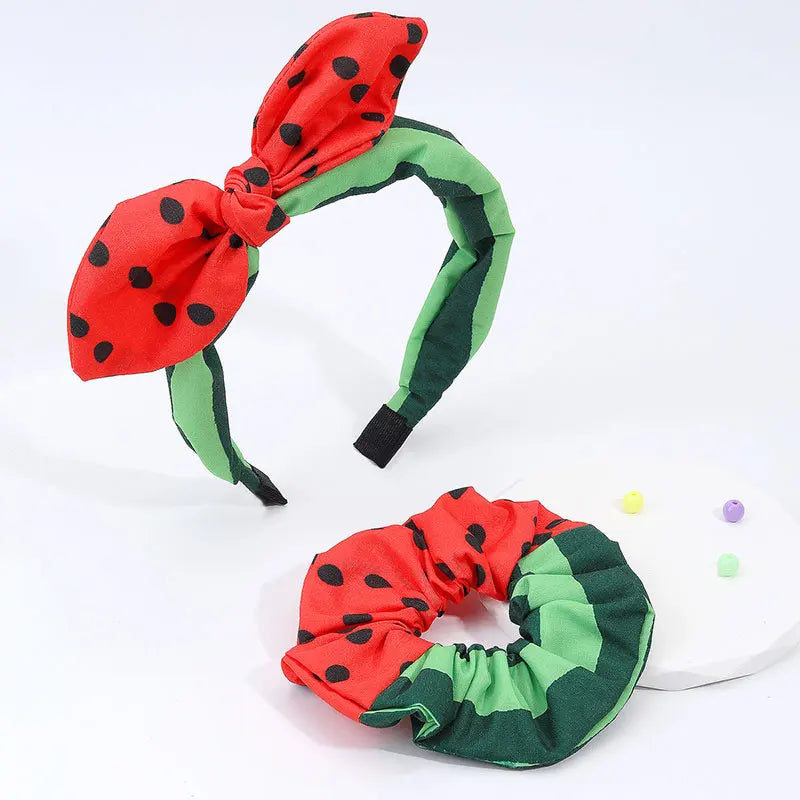 ncmama 2Pcs New Avocado Print Hairbands For Kids