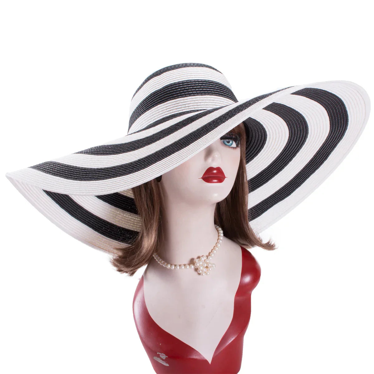 Lawliet 7.1''/18cm Foldable Oversized Huge Wide Brim Sun