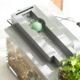 SWEETHOME ABS Small Aquarium Fish Tank Kit Built-in