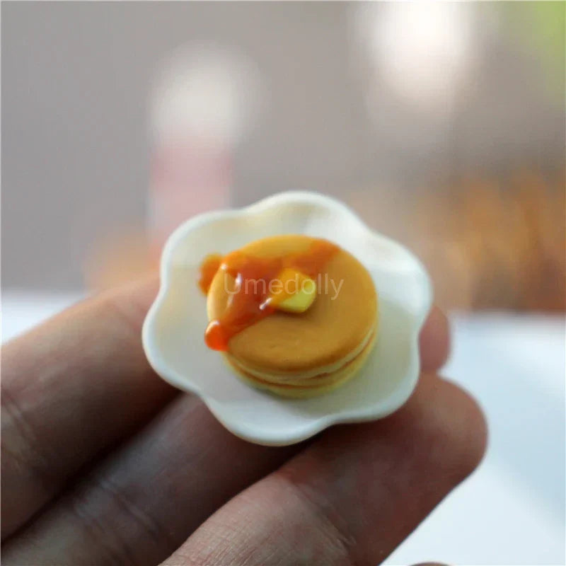 1 Set 1/6 Scale Miniature Dollhouse Muffin Butter