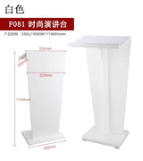 Simple Modern Class Furniture Church Lectern Speech Table