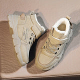 Winter Children's Boots Boys Plus Cashmere Thicken Warm