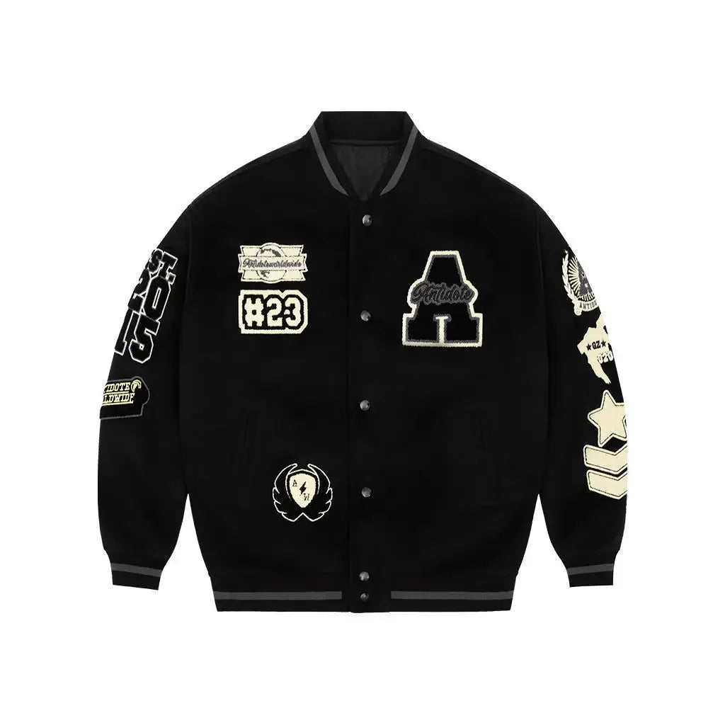 New Men's Baseball Uniform Spring Autumn Y2K Retro