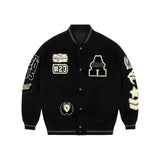New Men's Baseball Uniform Spring Autumn Y2K Retro