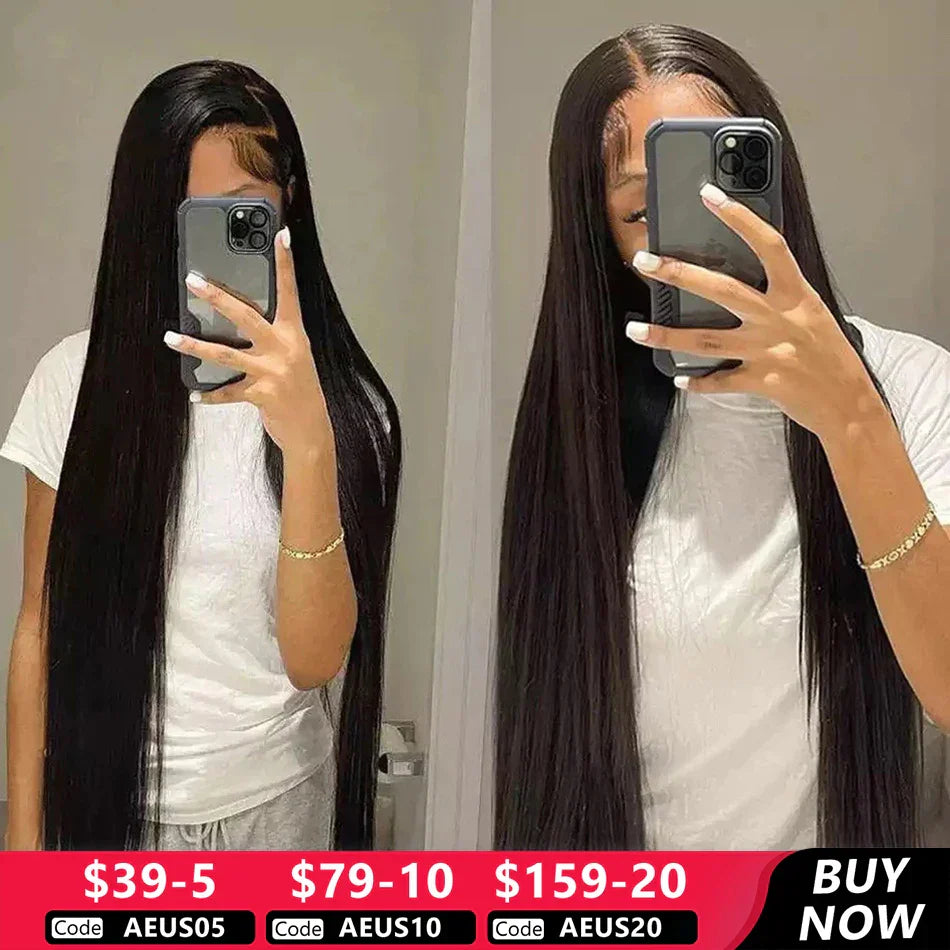 13x4 13x6 Hd Lace Frontal Wig 30 32