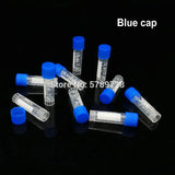 500pcs/lot Lab 1.8ml plastic Cryo Tubes Cryovial with