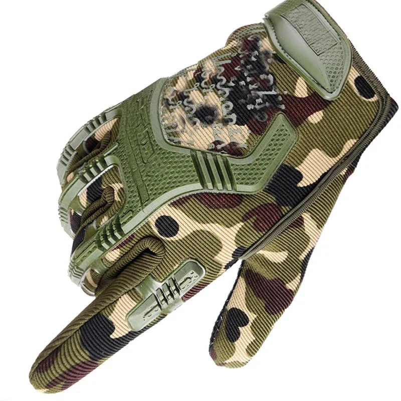 Tactical Military Gloves Half Finger Paintball Airsoft Shot
