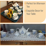 Porcelain Tea Set Creamer and Sugar Set Teacup