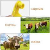 100 Pcs Digital Signage Cattle Ear Tag Animal