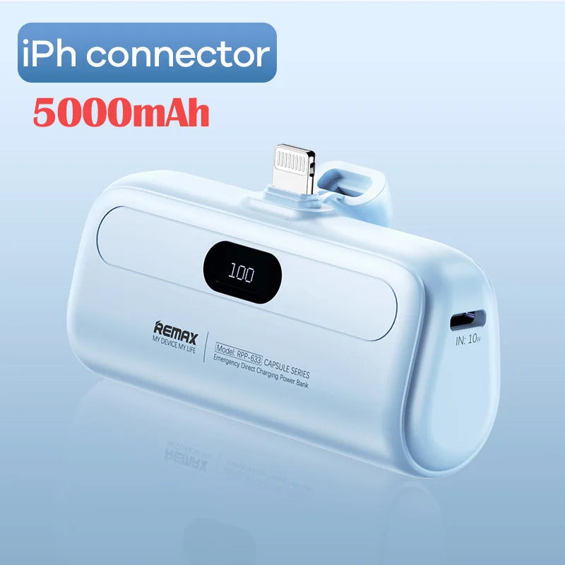 Remax Mini Power Bank 5000mAh Fast Charging for