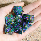 MINI PLANET Resin Dice With Sharp Edge For