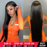 Straight Lace Front Wigs Human Hair 13x4 13x6