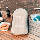 Outdoor Cookware Bag Camping Storage Bag Portable Travel