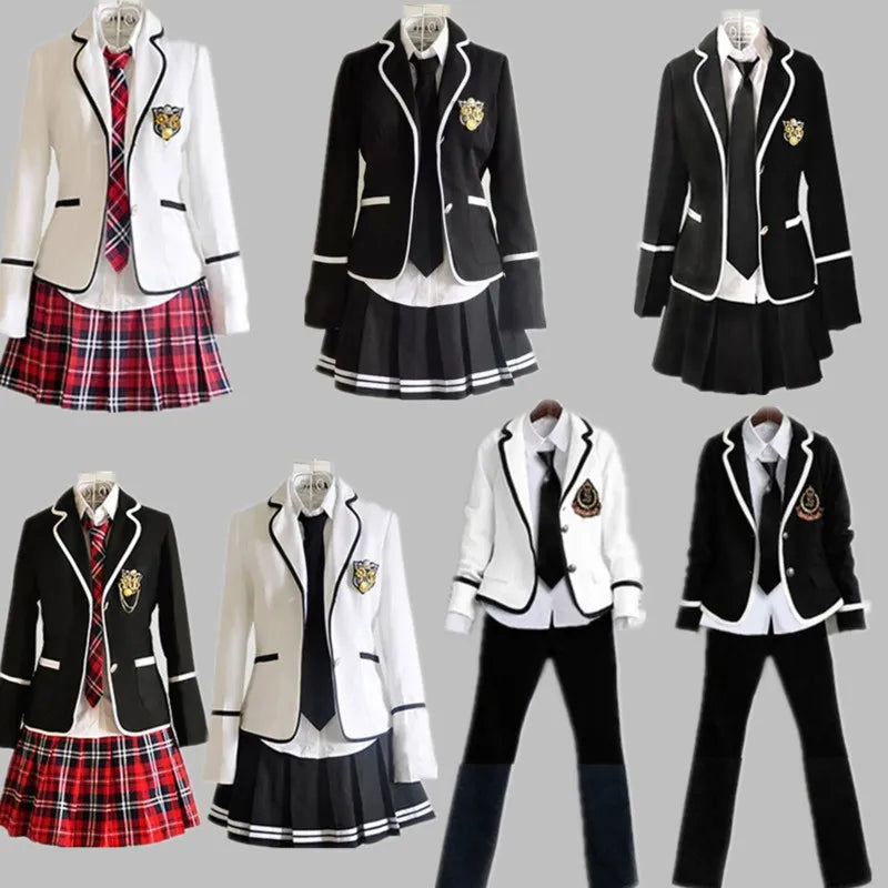 Student Long Sleeve Chorus School Uniform Junior High