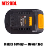 BS18DL MIL18DL Battery Adapter Converter for MakitaBoschMilwaukee 18V