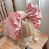 Lolita Handmade Cute Headwear Girls Oversized Bow Headband