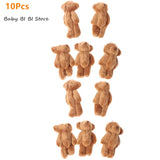 15Pcs/10/5Pcs Kawaii Small Bears Plush Soft Toys Pearl