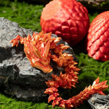 3D Printed Dragon Egg Dragon Gift Set Gemstone