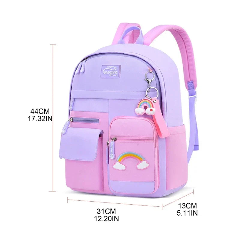 Student School Backpack for Preschool Girl Kids Cartoon