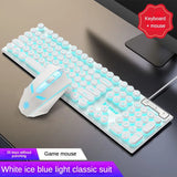 Cool Backlit Floating Button Design 104 Keys Waterproof