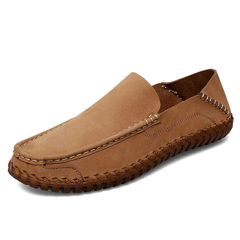 Genuine Leather Men Loafers Cow Leather Casual Shoes