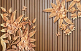 custom papel de parede 3D Wood grain Wall