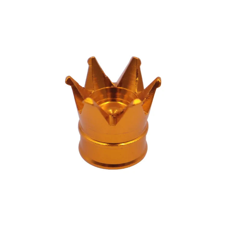 14PCS Creative Crown Aluminum Car Wheel Tyre Tire