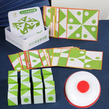 New 3D Montessori Geometry Puzzles Building Block Face
