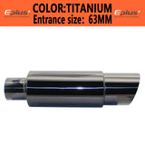 EPLUS Car exhaust pipe muffler Tail Pipe Universal