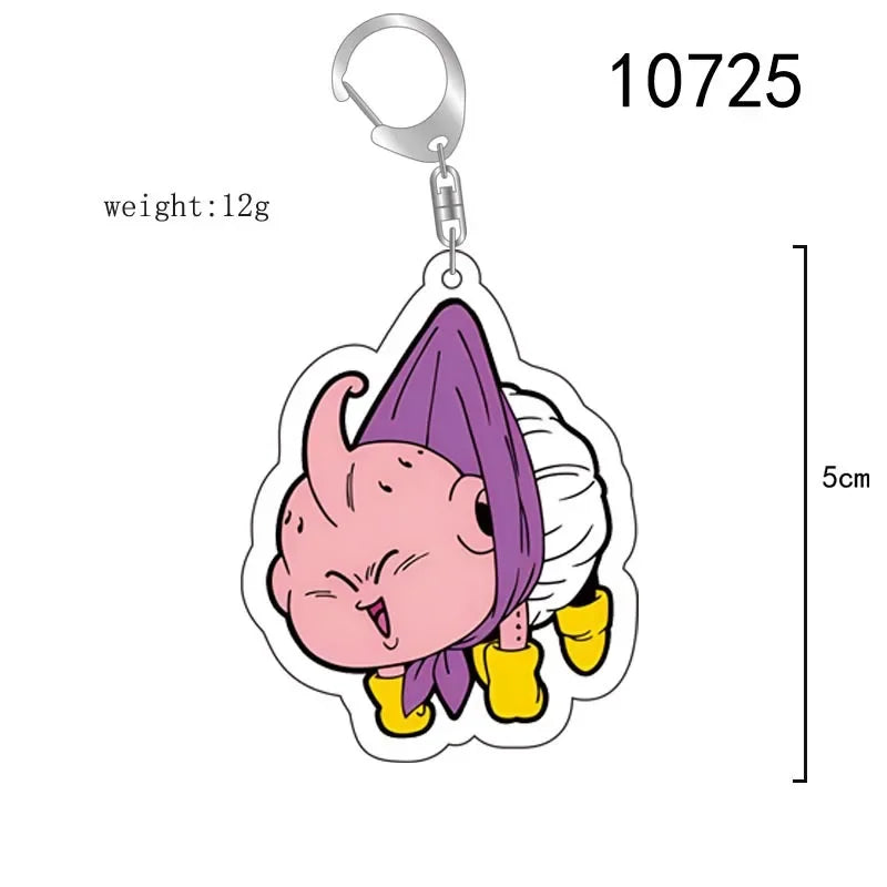 Anime TV Dragon Z Super Saiyan Acrylic Pendant