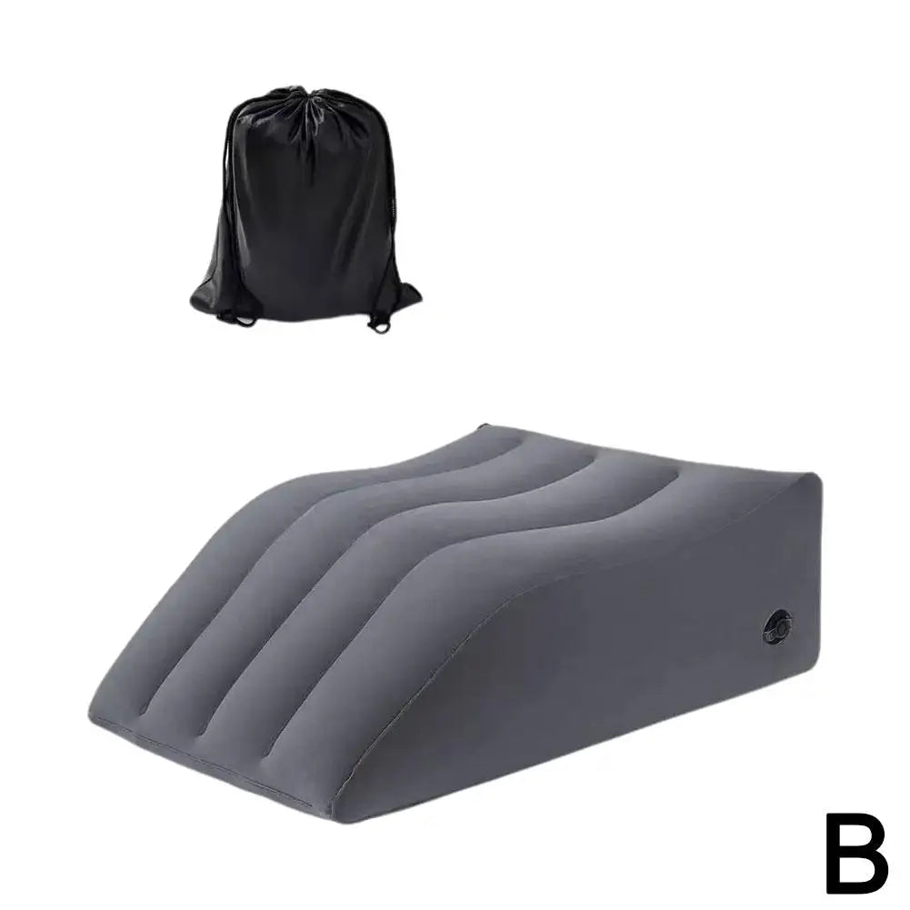 Portable Inflatable Elevation Wedge Leg Foot Pillow Elevation